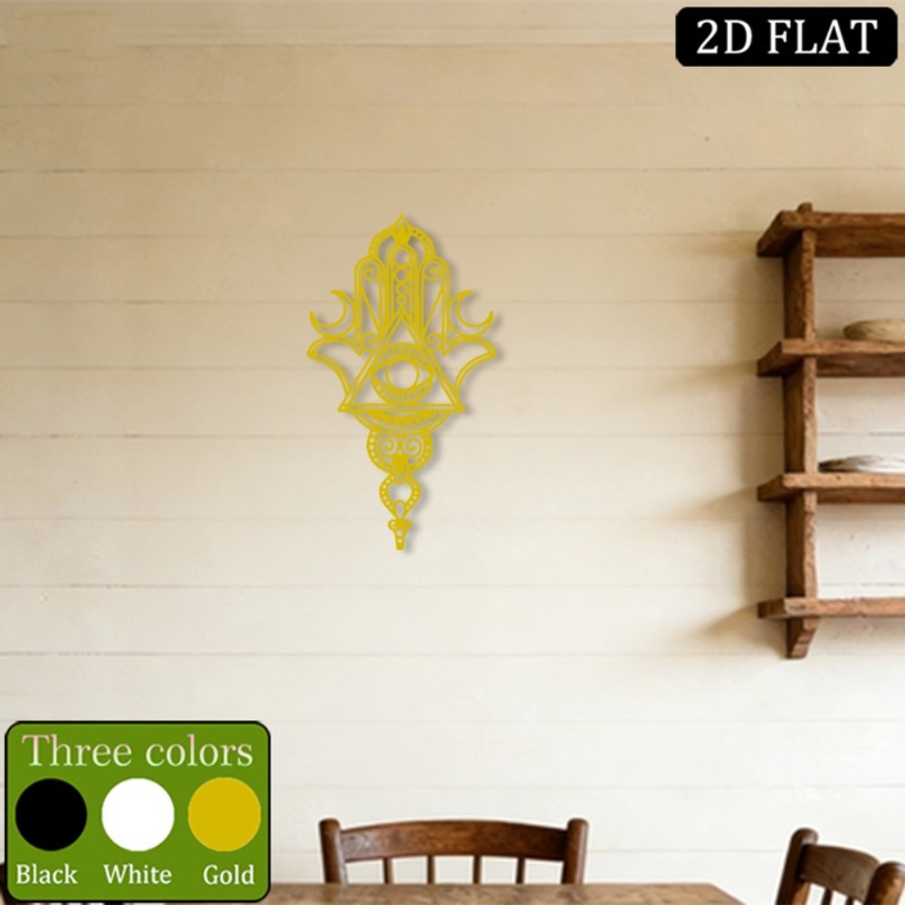 Art & Craft Toys For Kids - CIFBUY Metal Wall Art Hamsa Evil