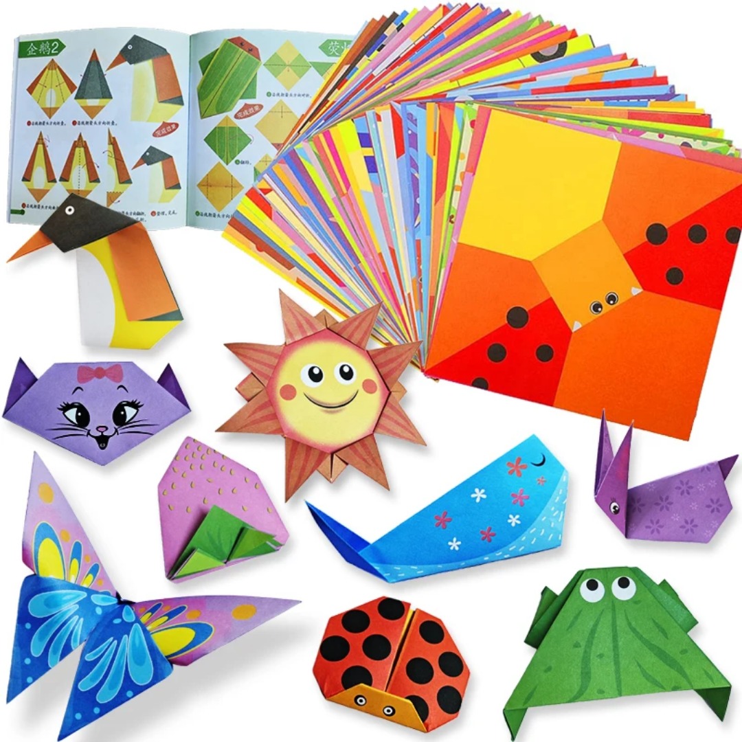 Art Craft For 3 Year Old - New Origami Kit 30 Sheets Origami