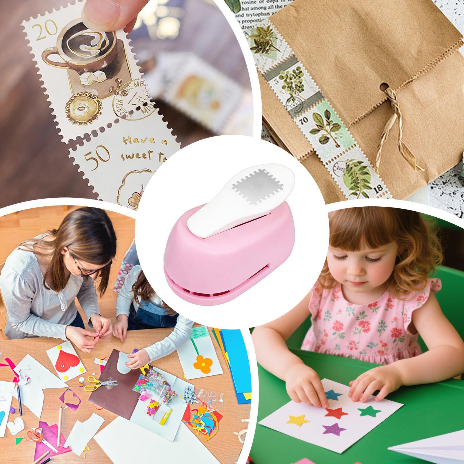 Art Craft Journals - Postage Stamp Puncher Kids Adults DIY