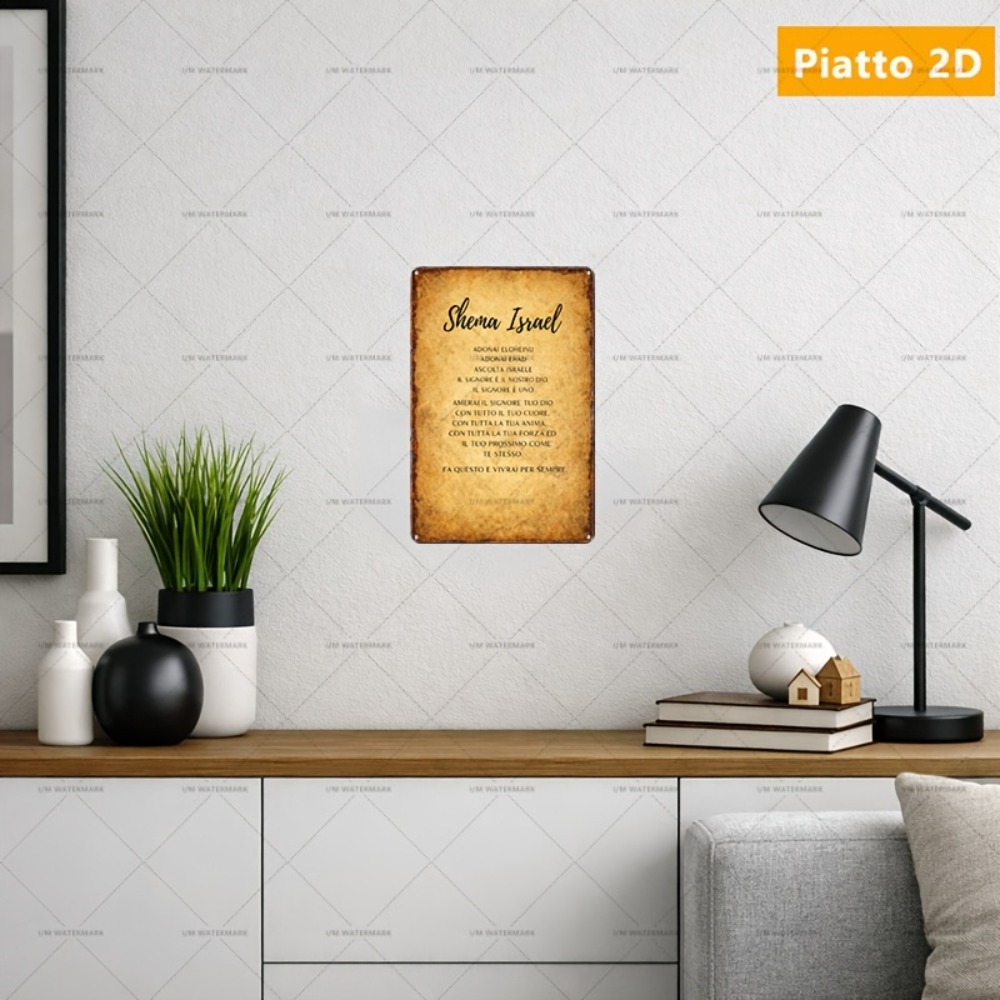 Art & Craft Toys For Kids - CIFBUY Hebrew Scripture Aluminum Wall Art