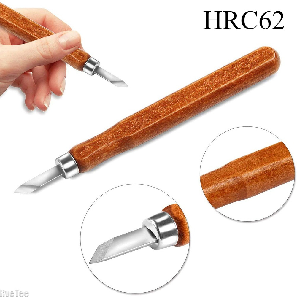 Art Craft Wood - 12Pcs SK2 Woodworking Carving Tools Set