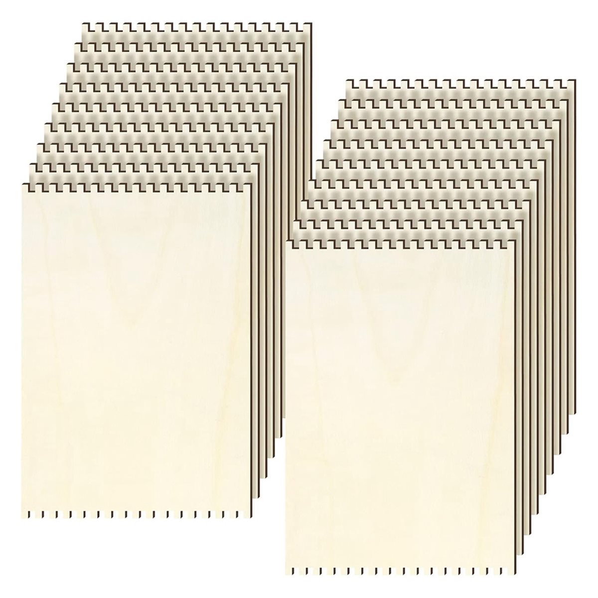 18 Pcs Beginners Wooden Notche - Art Craft Wood 评论和价格