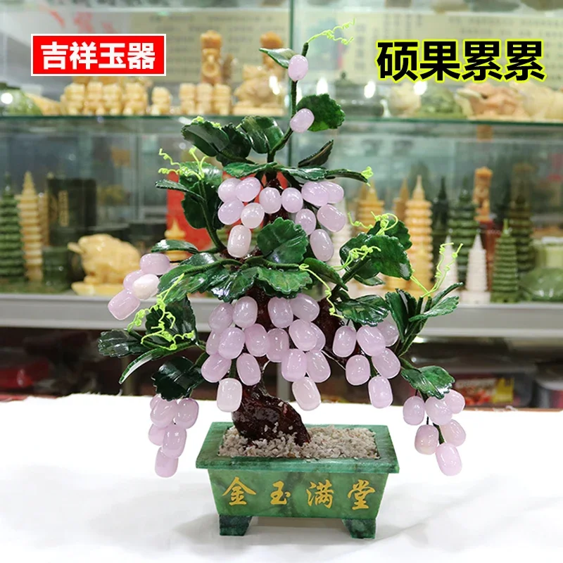 Stone ornament grape tree Zhao - Art Craft Christmas Tree 评论和价格