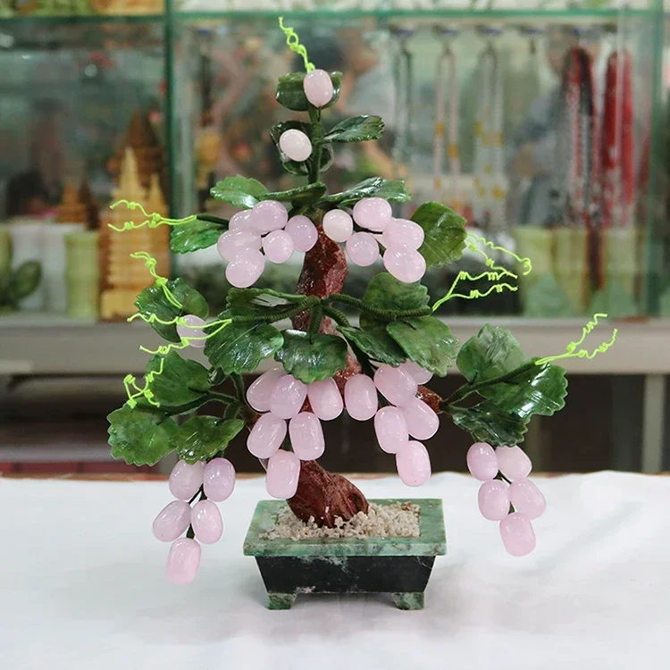 Stone ornament grape tree Zhao - Art Craft Christmas Tree 评论和价格