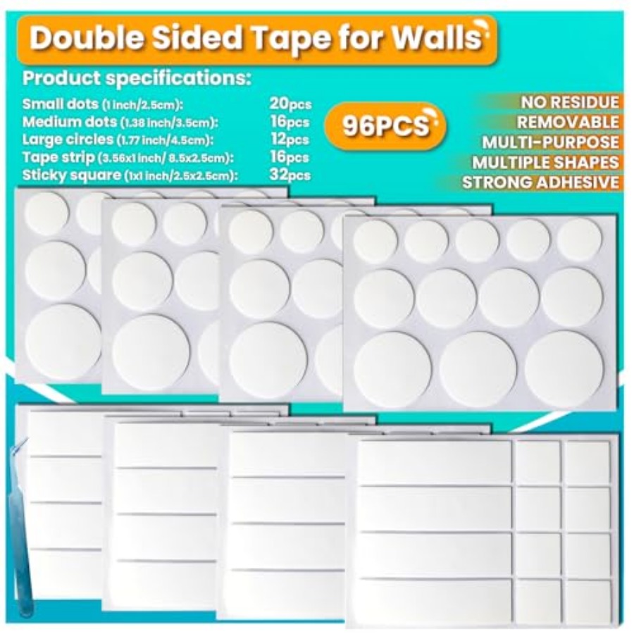 Double Sided Tape for Walls, P - Art Craft Picture 评论和价格