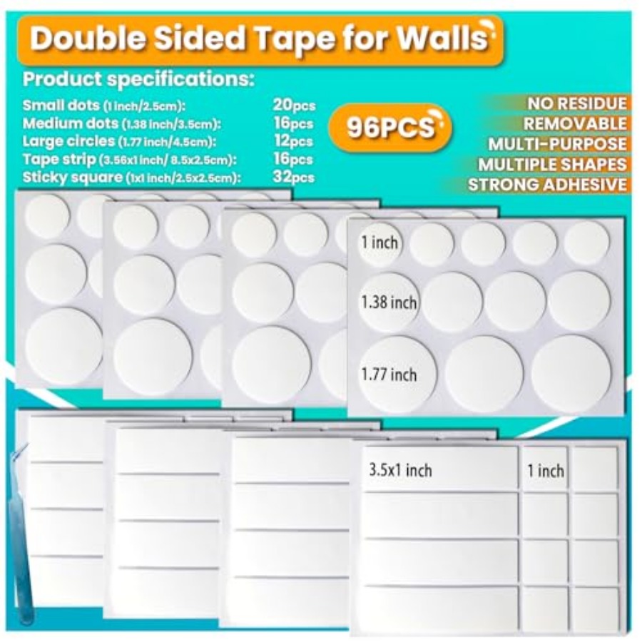 Double Sided Tape for Walls, P - Art Craft Picture 评论和价格