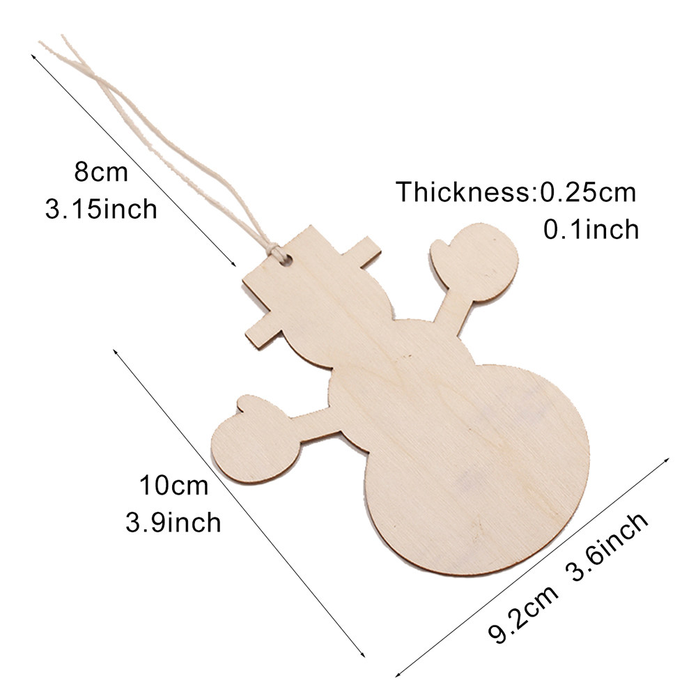 20Pcs Rustic Wooden Xmas Tree  - Art And Craft Xmas Tree 评论和价格