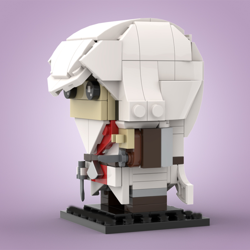 160pcs MOC BrickHeadz Ezio Ass - Art Craft Idea 评论和价格