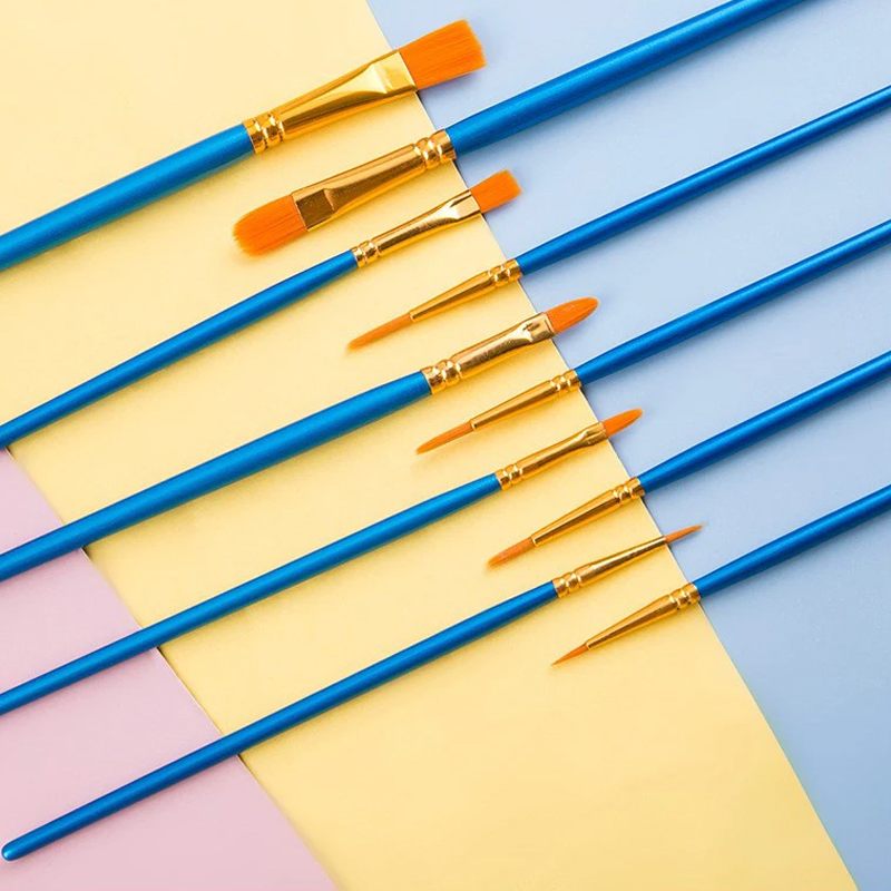 10pcs Oil Painting Pen Plastic - Watercolor Brush Pen 评论和价格