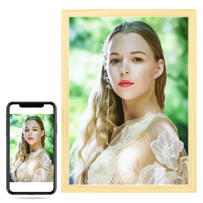 Photo Custom Painting By Numbe - Art Craft Picture 评论和价格