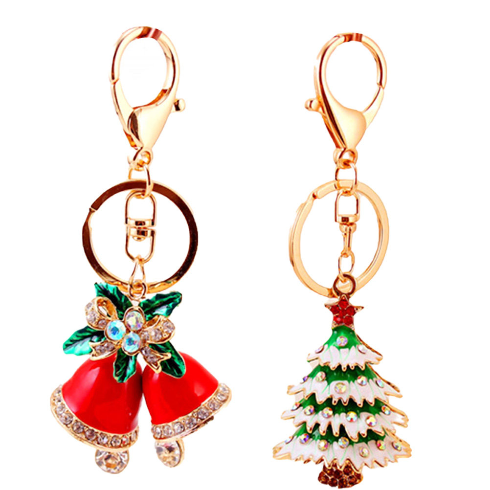 2Pcs Christmas Tree Keychain P - Art And Craft Xmas Tree 评论和价格