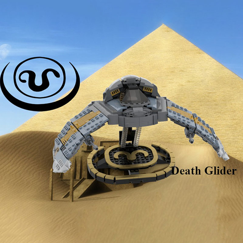 745pcs MOC Space DEATH GLIDER  - Art Craft Idea 评论和价格