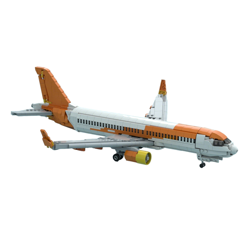 1100pcs MOC Easy Jet Airbuss A - Art Craft Ideas Easy 评论和价格