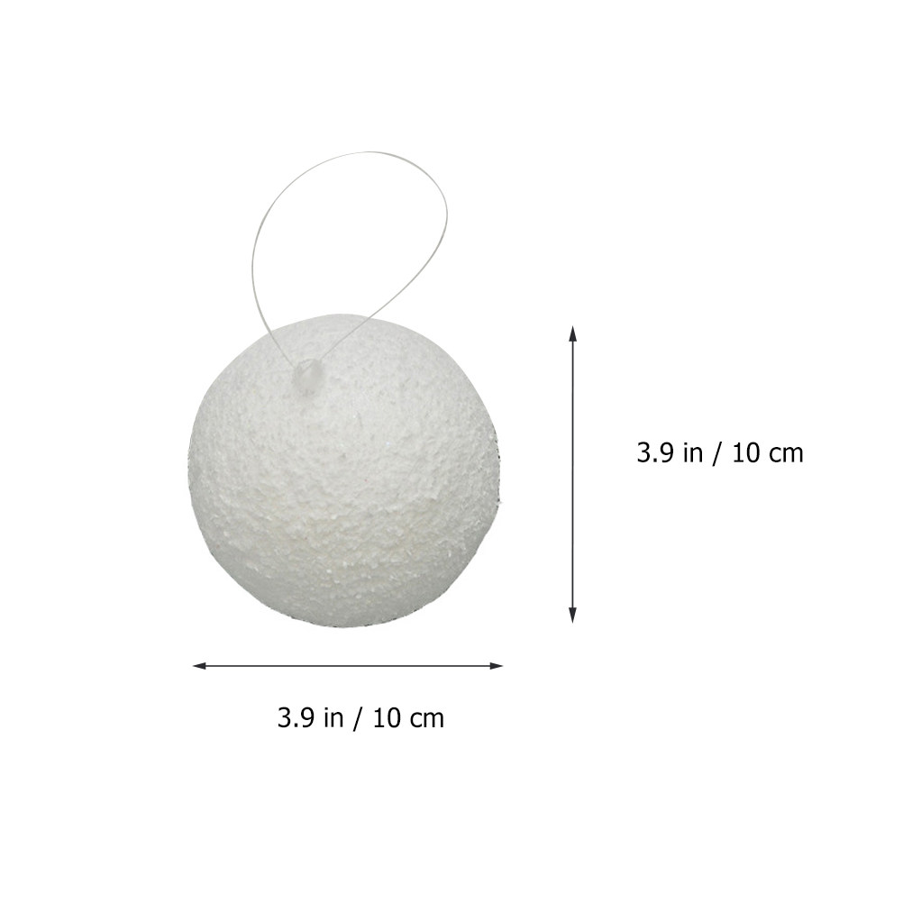 6Pcs White Xmas Set Dense Craf - Art And Craft Xmas Tree 评论和价格