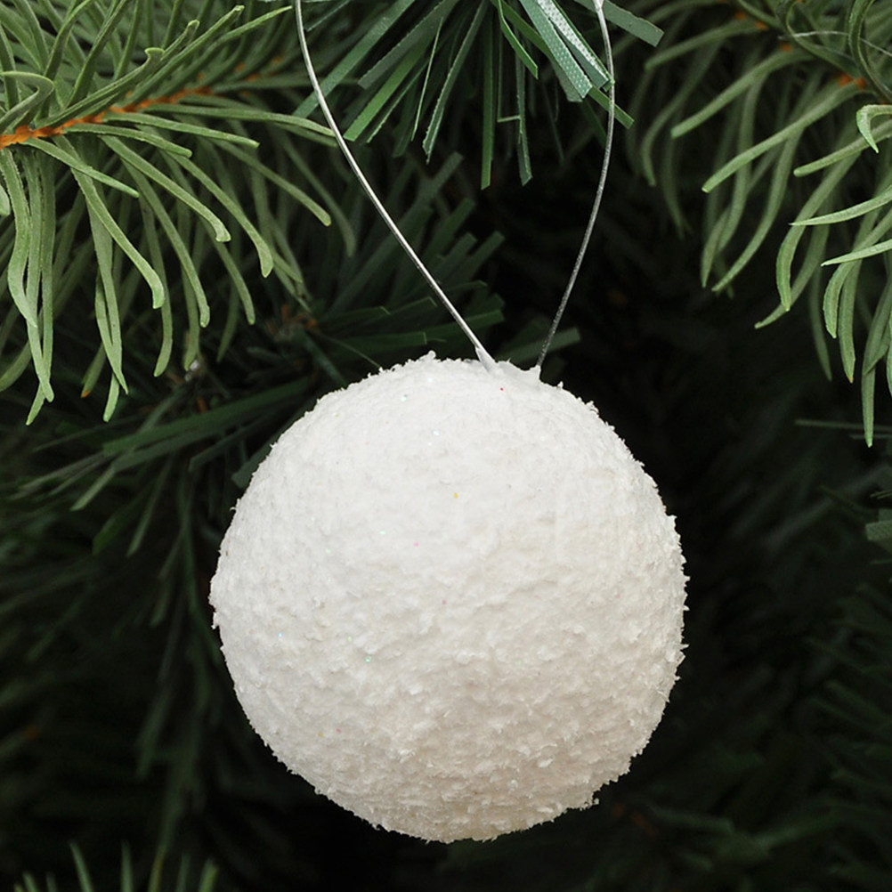 6Pcs White Xmas Set Dense Craf - Art And Craft Xmas Tree 评论和价格