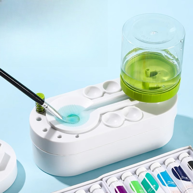 Mini Toilet Design Paint Brush - Watercolor Brush Pen 评论和价格