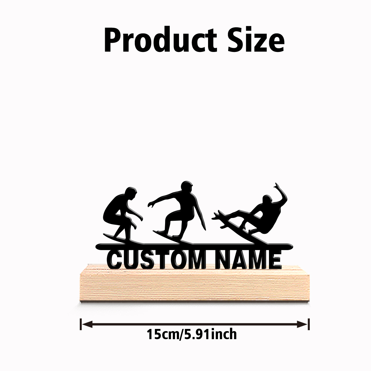 1pc Fashion Skateboard boy Cus - Art Craft Wood 评论和价格