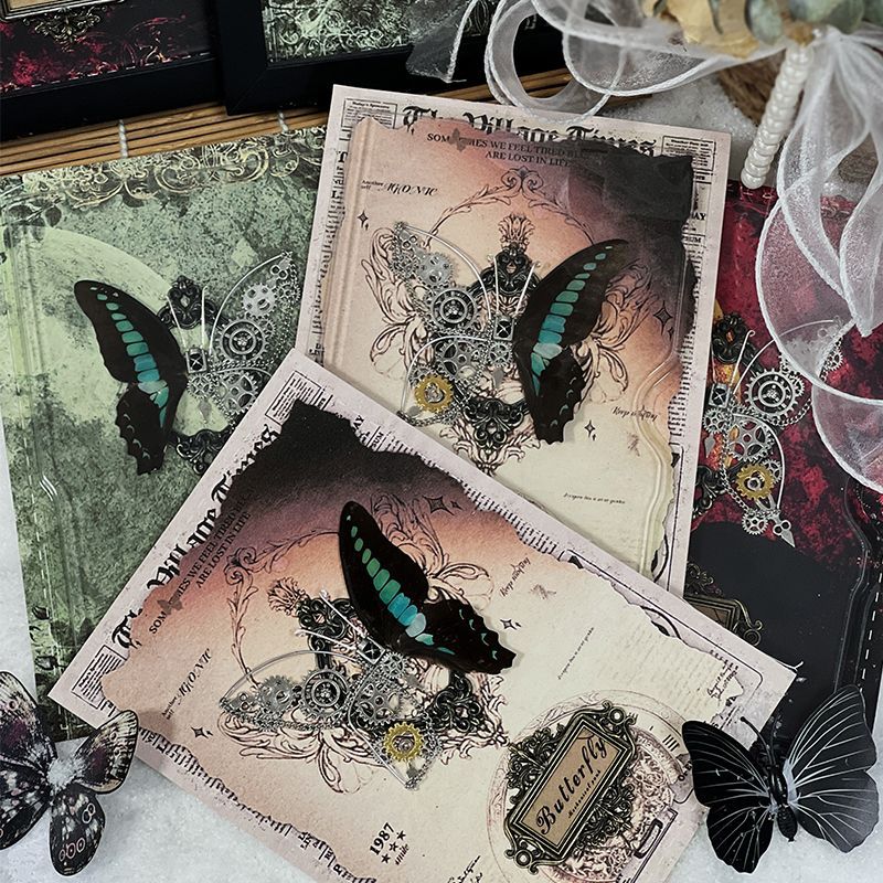Steampunk Butterfly Frame DIY  - Wallpaper Art And Craft 评论和价格
