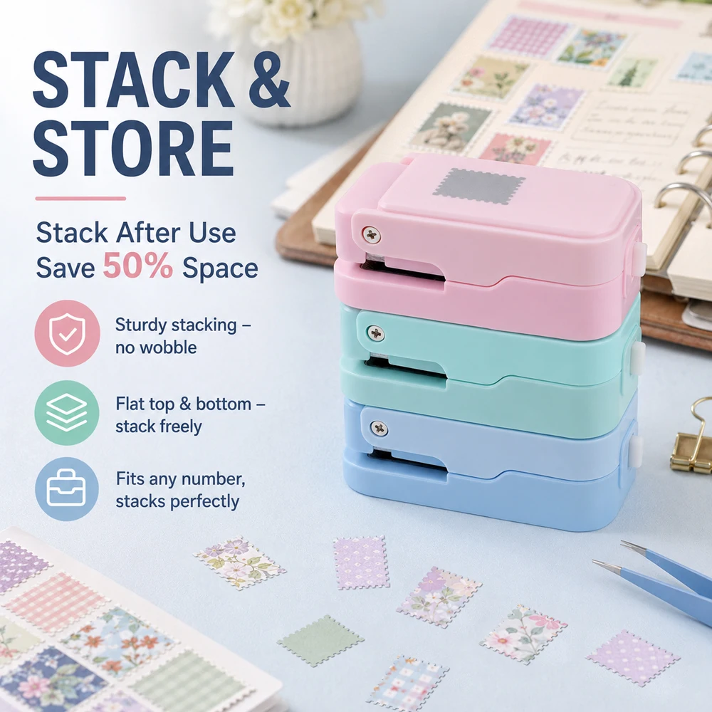 Portable Stackable Stamp Borde - Art Craft Journals 评论和价格