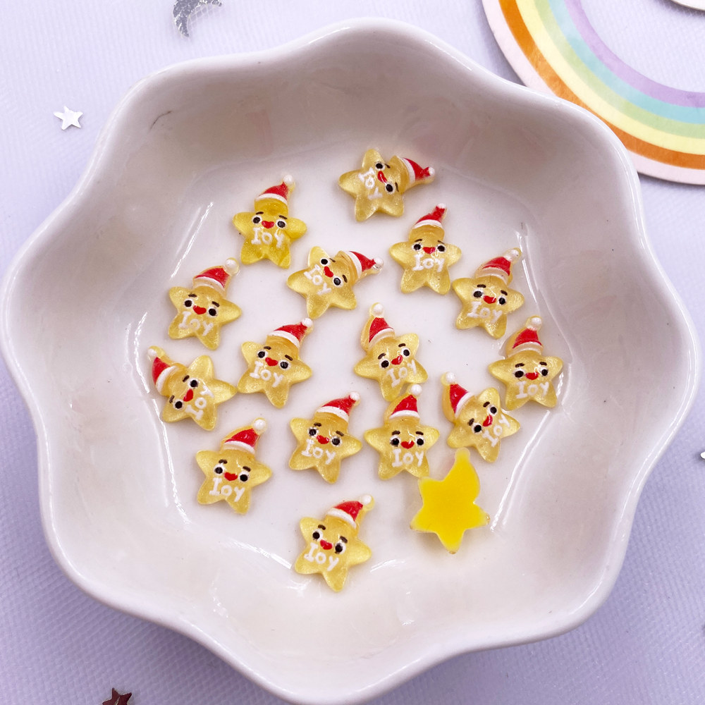 50pcs Resin Mini Colorful Chri - Art Craft Christmas Tree 评论和价格