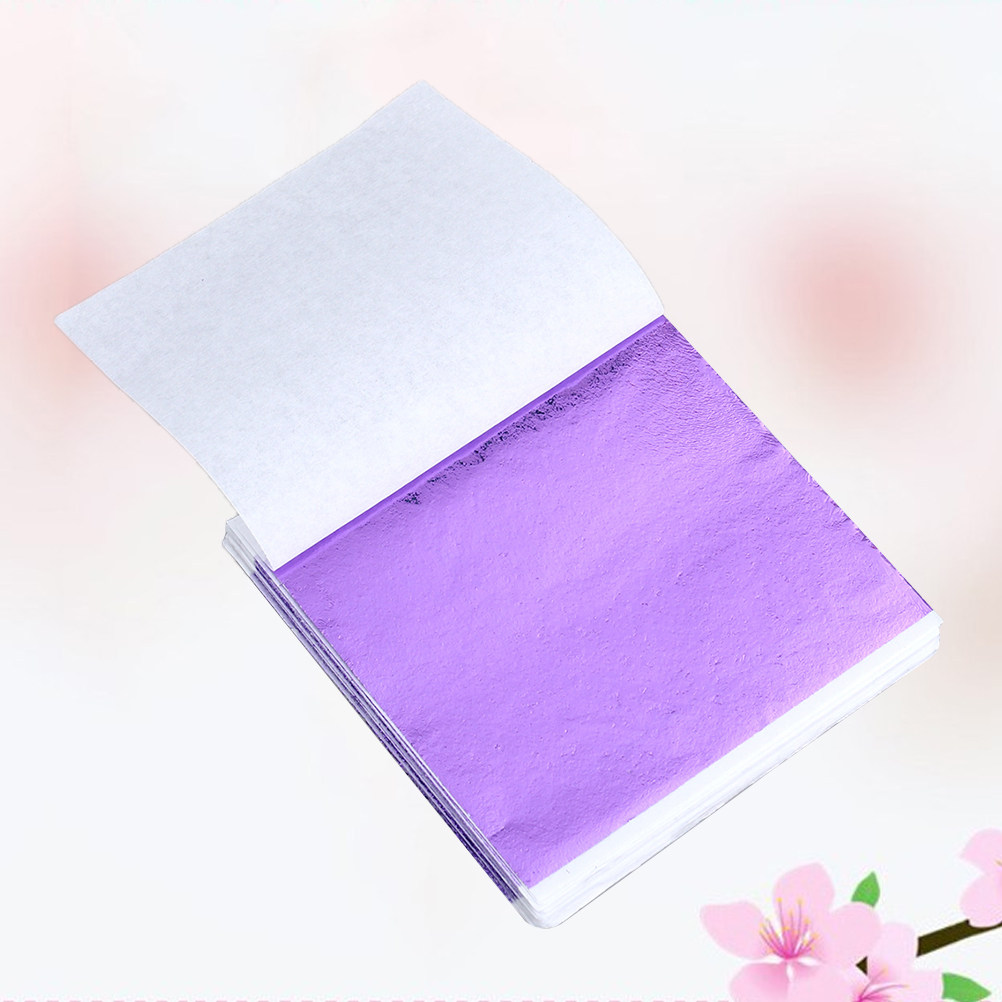 50Pcs 8x8.5cm Gold Leaf Sheets - Art Craft Picture 评论和价格