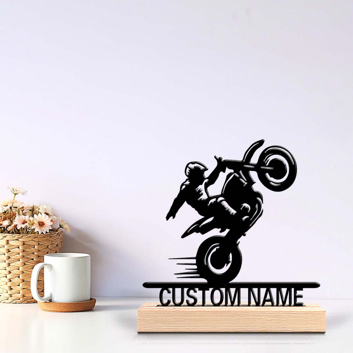 1pc Simple Motorcycle Kid Cust - Art Craft Wood 评论和价格