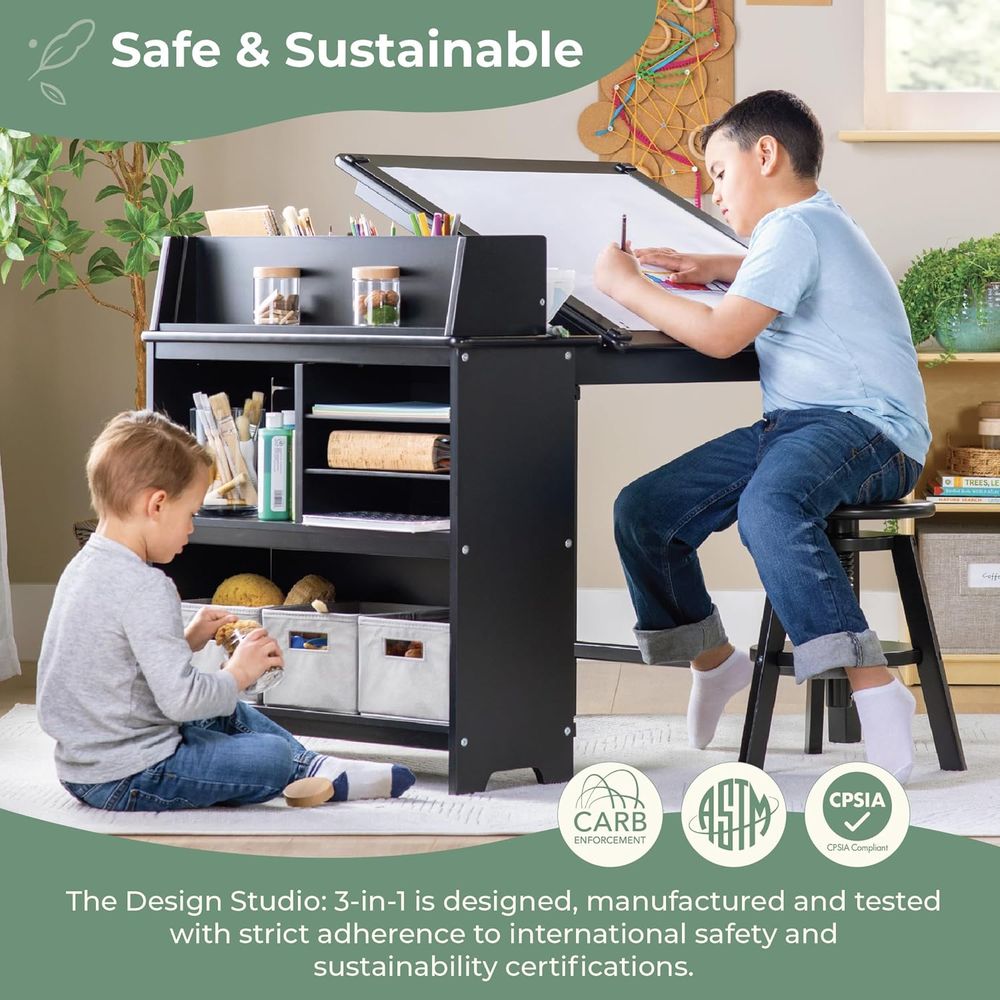 Design Studio – Black: 3-in-1  - Art & Craft Toys For Kids 评论和价格