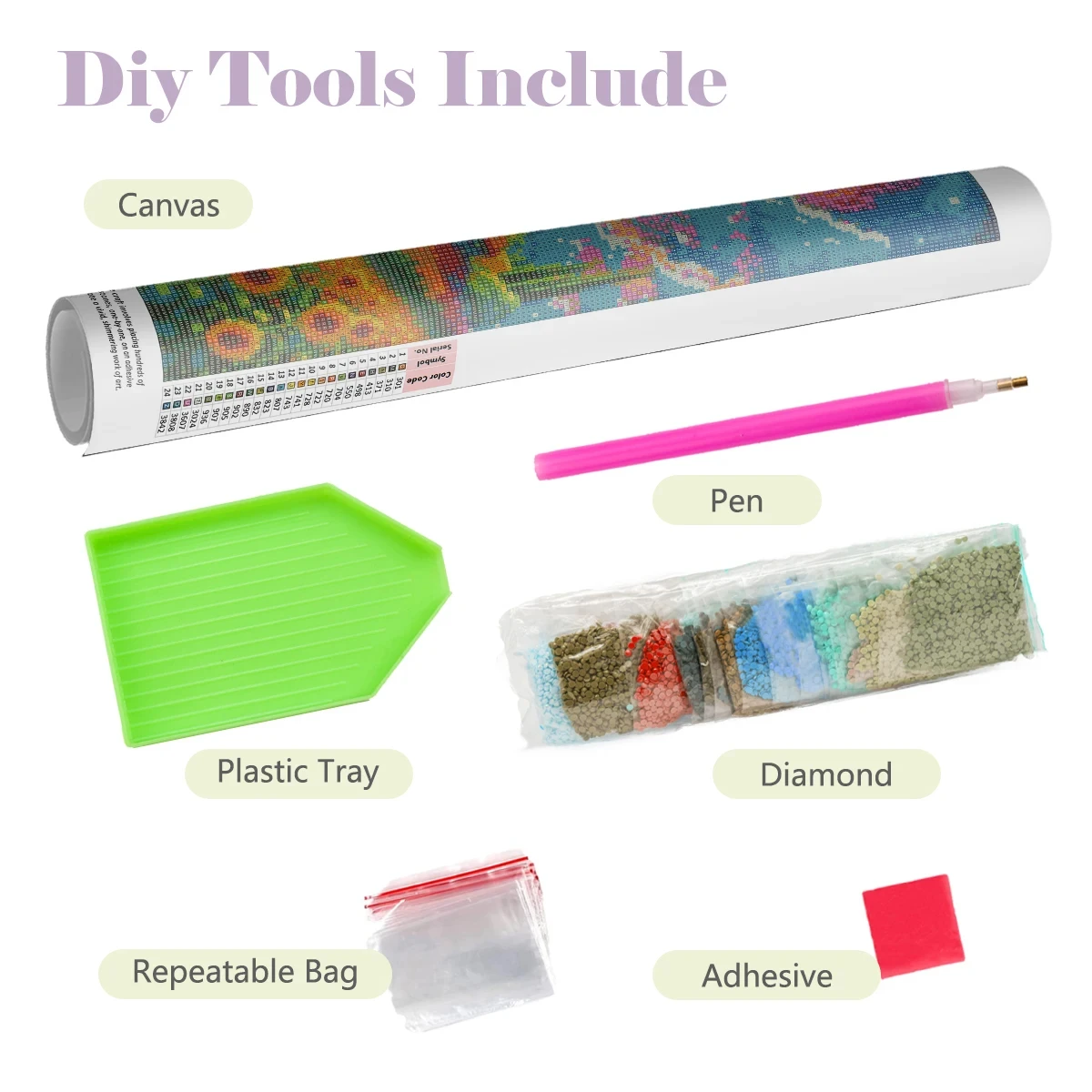 5D DIY Diamond Painting Kit Ha - Wallpaper Art And Craft 评论和价格