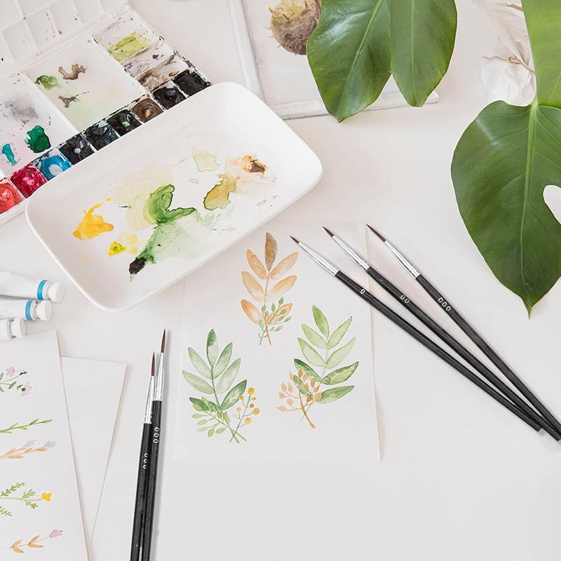 30Pcs Tiny Detail Paint Brushe - Watercolor Brush Pen 评论和价格