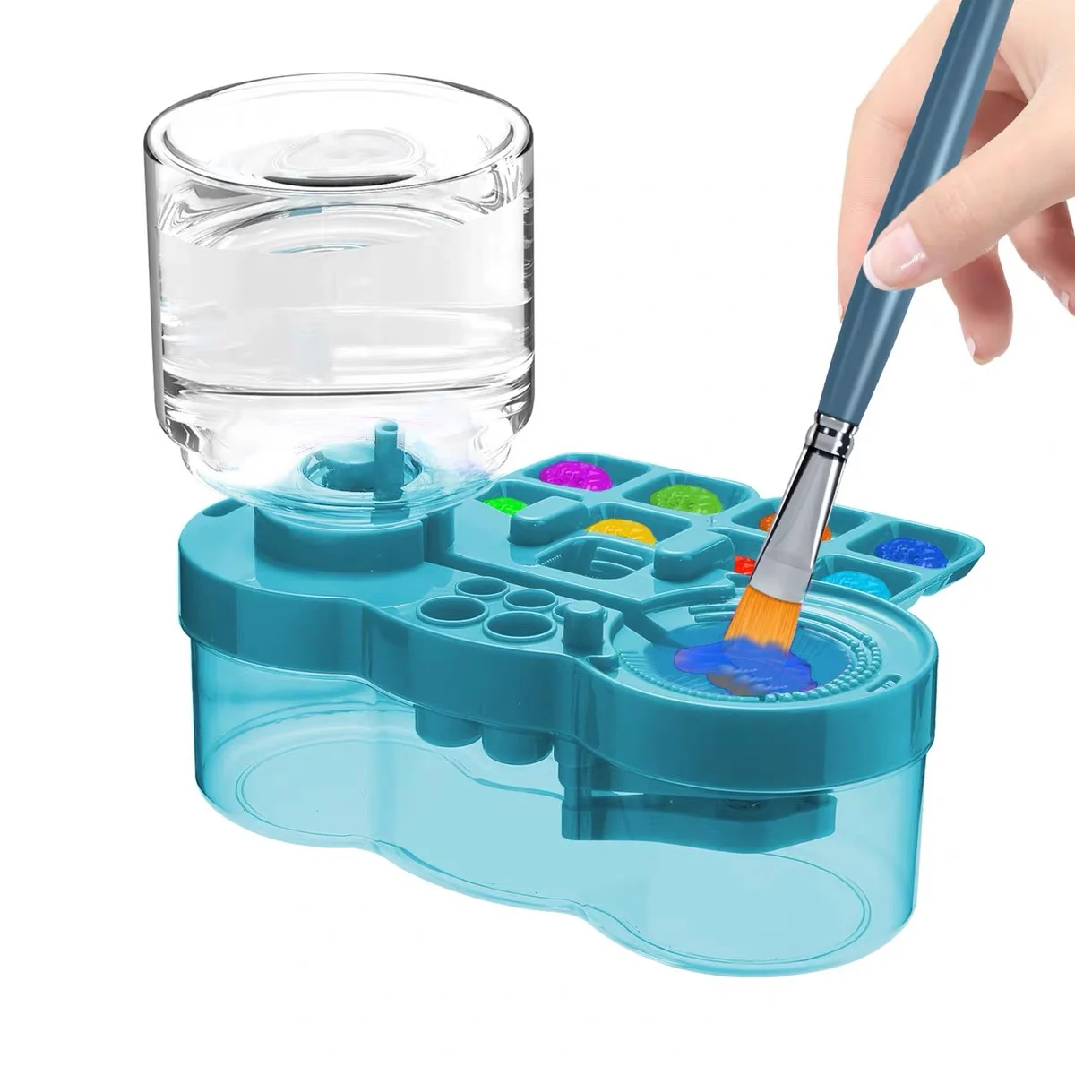 Paint Brush Washer with Drain  - Watercolor Brush Pen 评论和价格