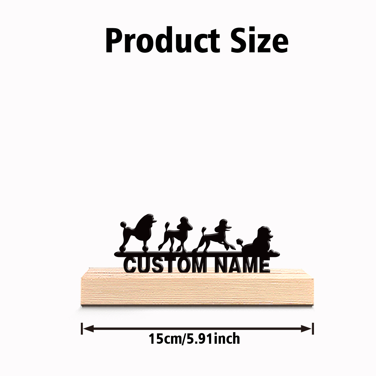 1pc Modern cute animals Person - Art Craft Wood 评论和价格