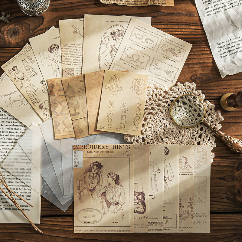 Vintage Scrapbooking Craft Pap - Art Craft Journals 评论和价格