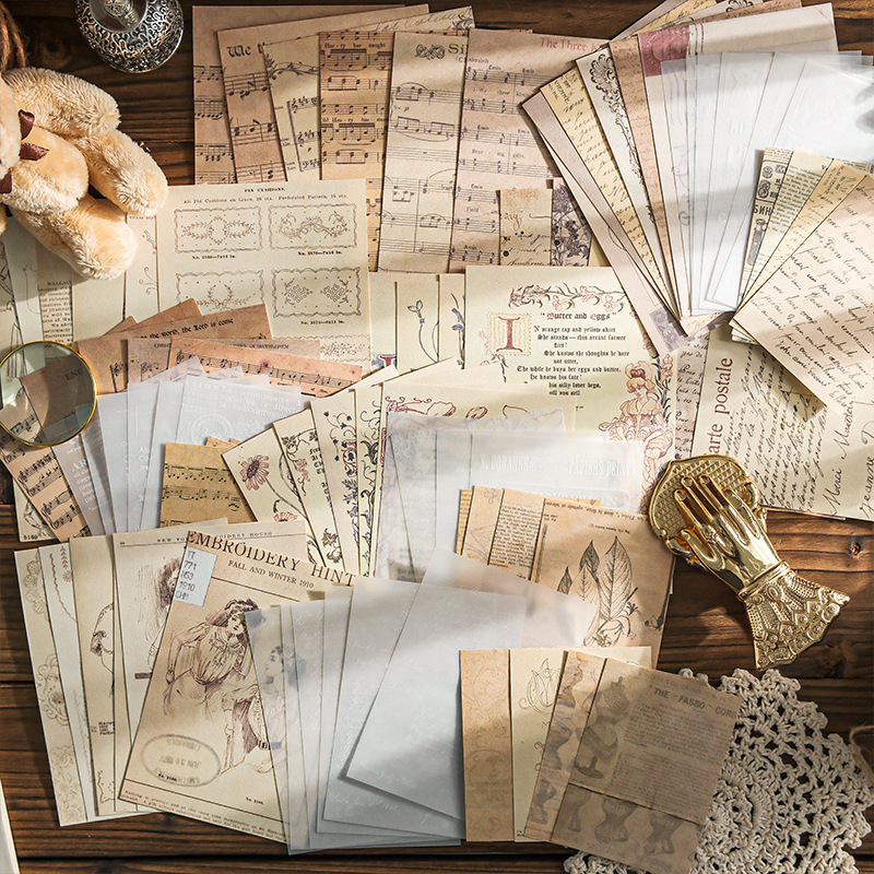 Vintage Scrapbooking Craft Pap - Art Craft Journals 评论和价格