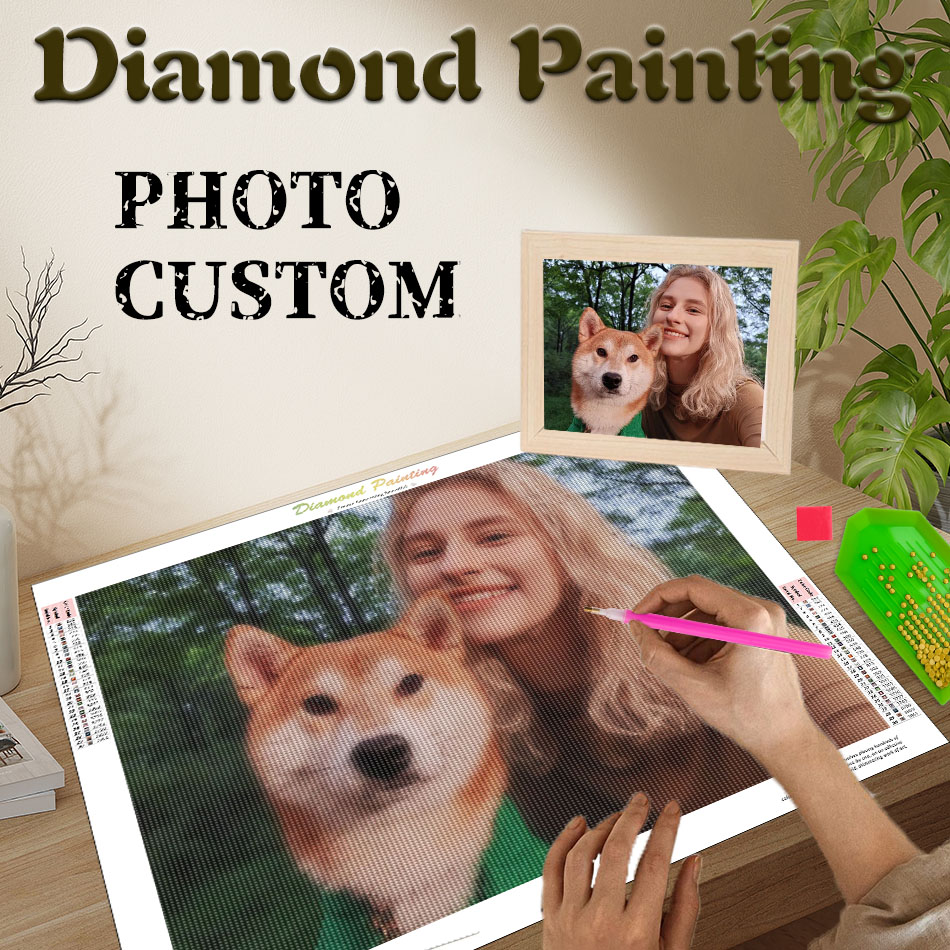 PhotoCustom Diamond Painting C - Wallpaper Art And Craft 评论和价格