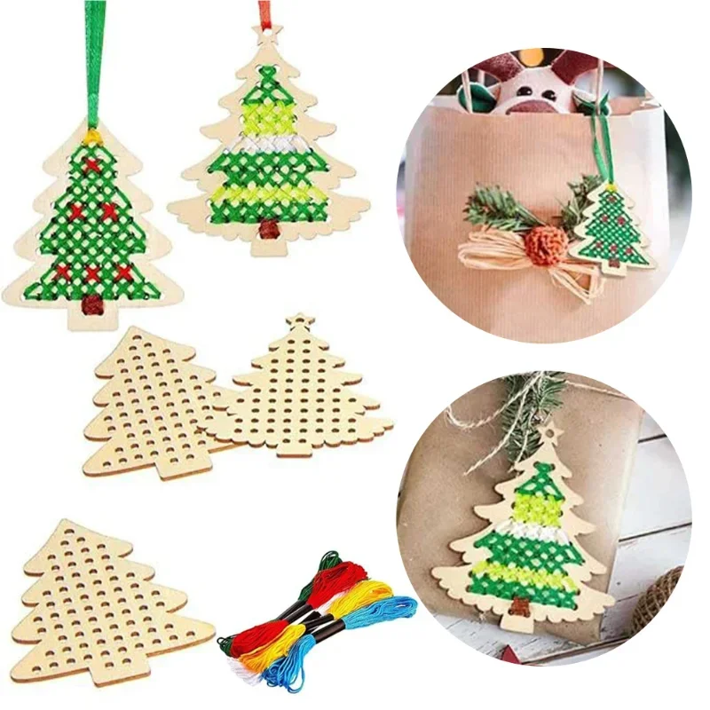 10Pcs New A Top Quality DIY Cr - Art Craft Christmas Tree 评论和价格