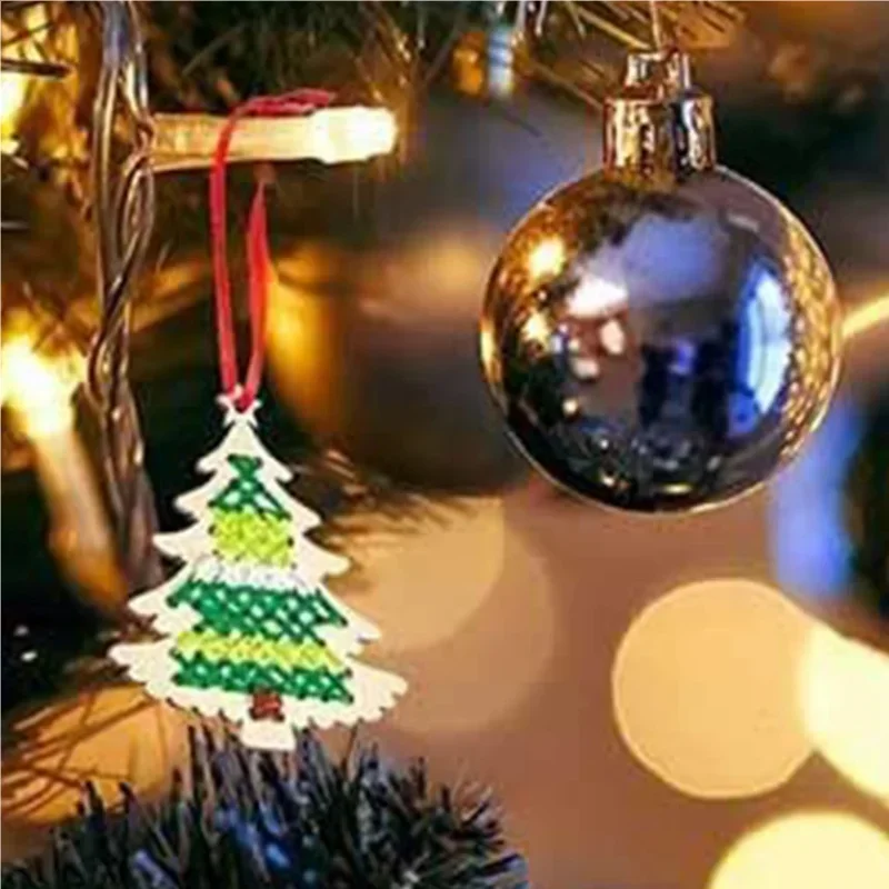 10Pcs New A Top Quality DIY Cr - Art Craft Christmas Tree 评论和价格