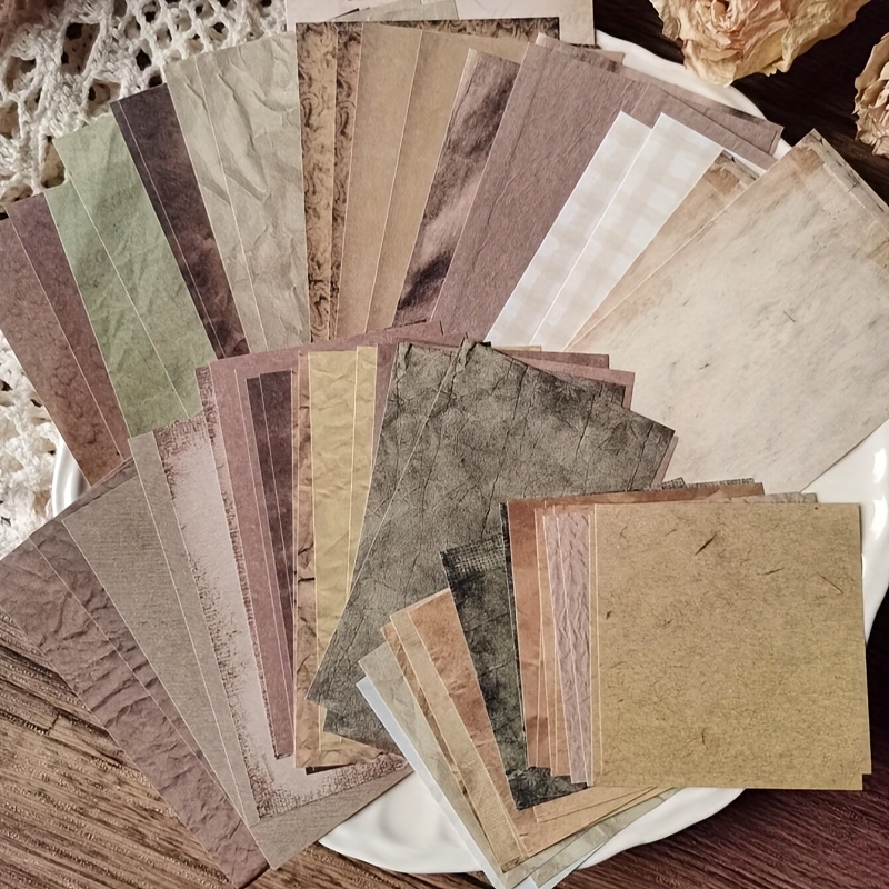 60 Sheets Vintage Mixed Patter - Art Craft Journals 评论和价格