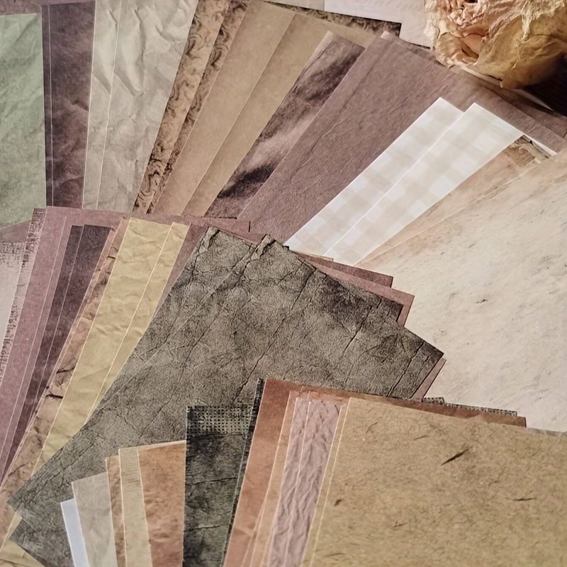 60 Sheets Vintage Mixed Patter - Art Craft Journals 评论和价格
