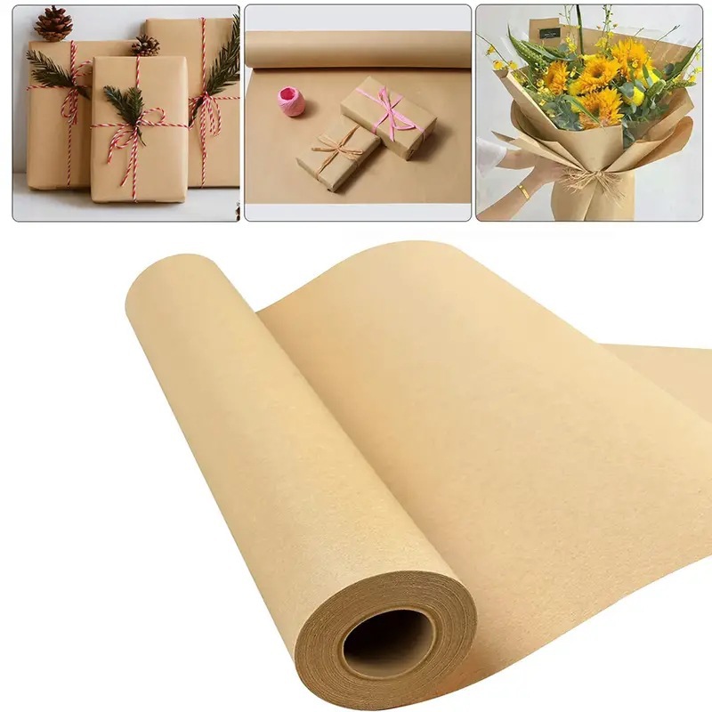 Brown Kraft Paper Ideal For Gi - Wallpaper Art And Craft 评论和价格