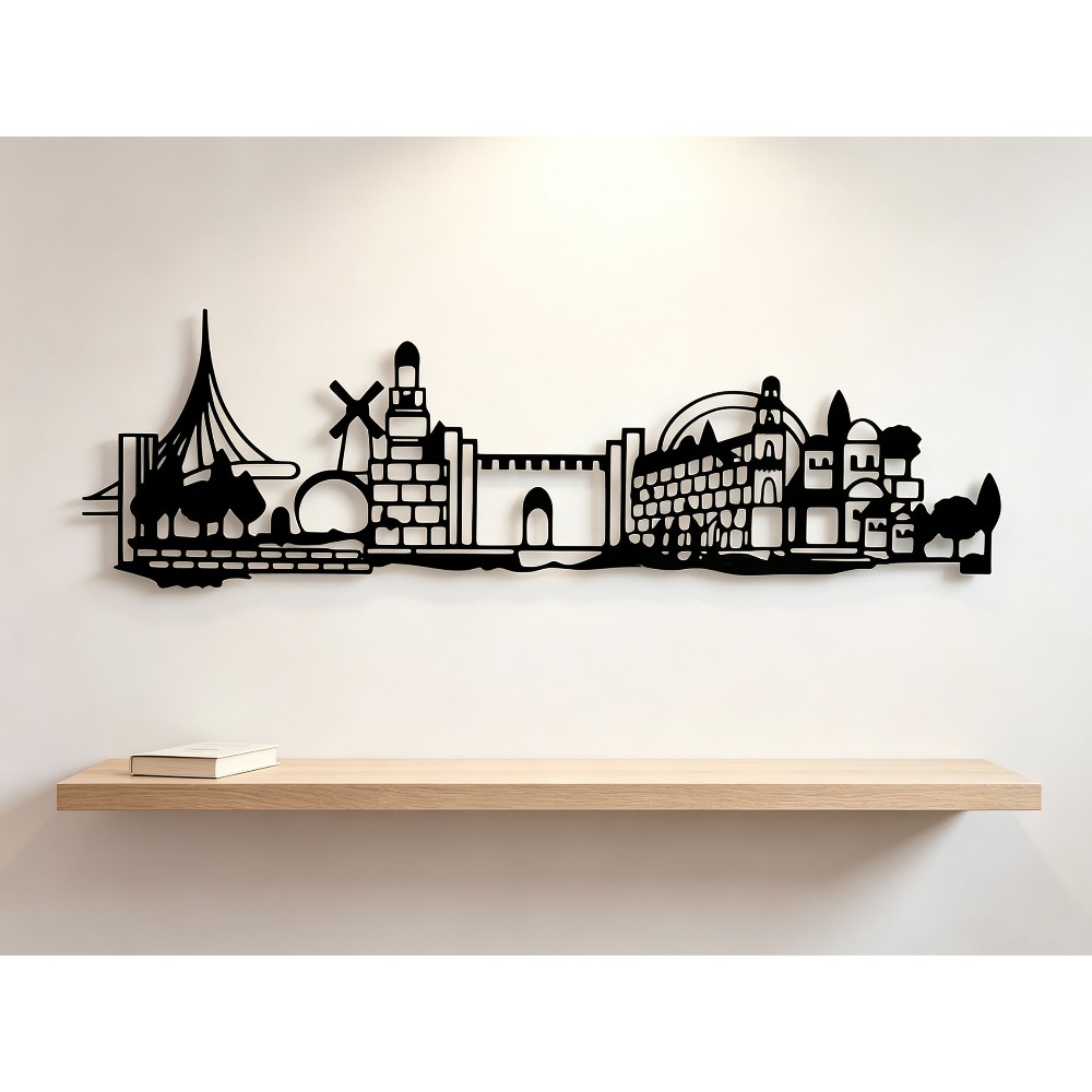 CIFBUY Metal Wall Art Jerusale - Art & Craft Toys For Kids 评论和价格