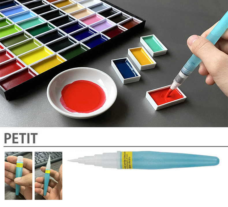 Japanese Kuretake Fountain Pen - Watercolor Brush Pen 评论和价格