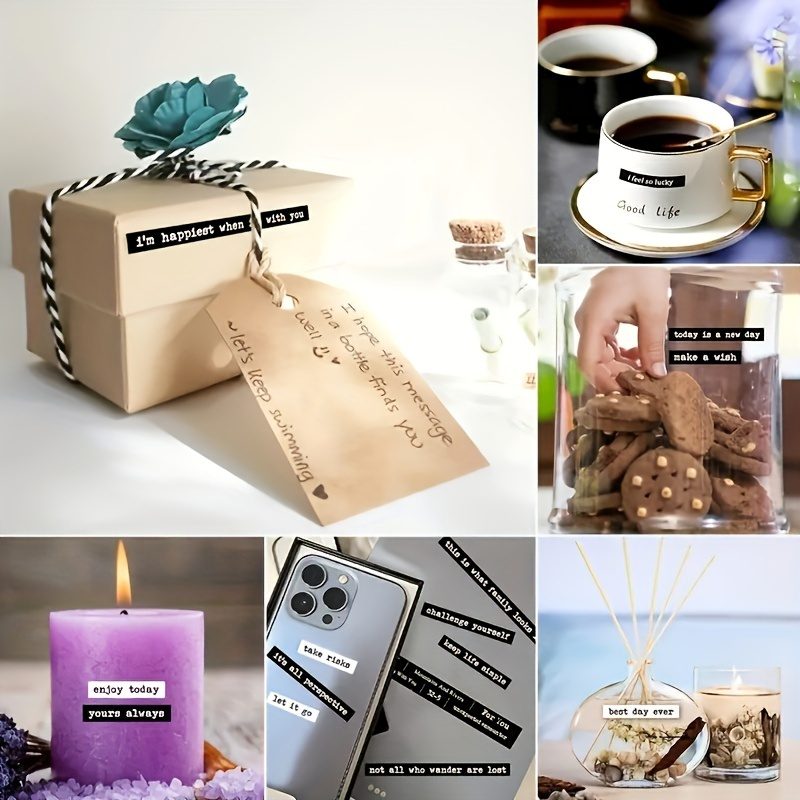 406pcs Inspirational Quote Sti - Art Craft Journals 评论和价格