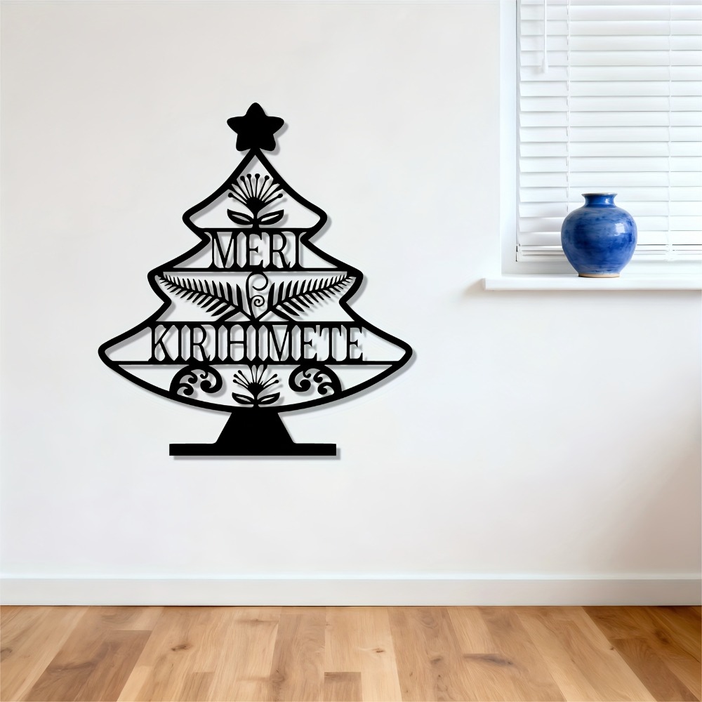 CIFBUY Vintage Maori Style Met - Art Craft Christmas Tree 评论和价格