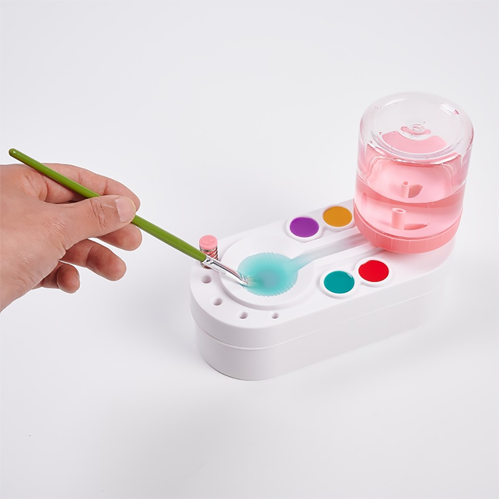Paint Brush Cleaner With Drain - Watercolor Brush Pen 评论和价格