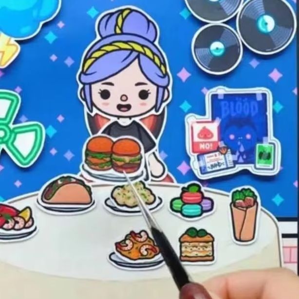 Paper Doll Theme DIY Sticker C - Art Craft For 3 Year Old 评论和价格