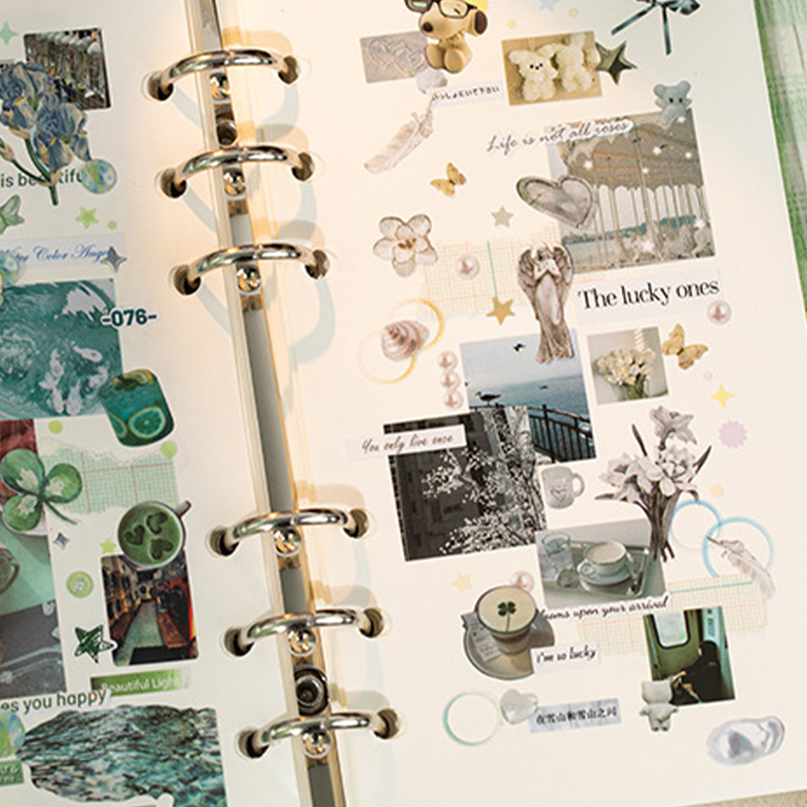 200Pcs Sticker Book Dreamy Aes - Art Craft Journals 评论和价格
