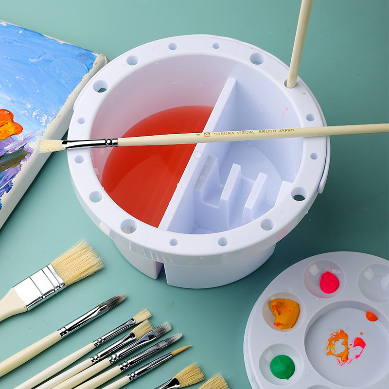 3-in-1 Brush Washer Bucket wit - Watercolor Brush Pen 评论和价格