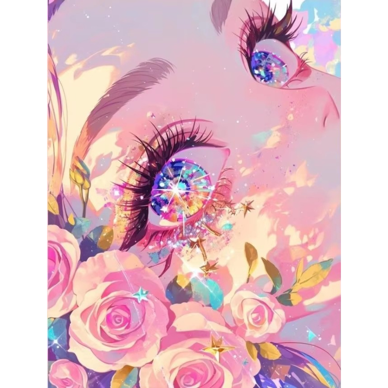 Diamond Painting Kits Girl Pic - Wallpaper Art And Craft 评论和价格