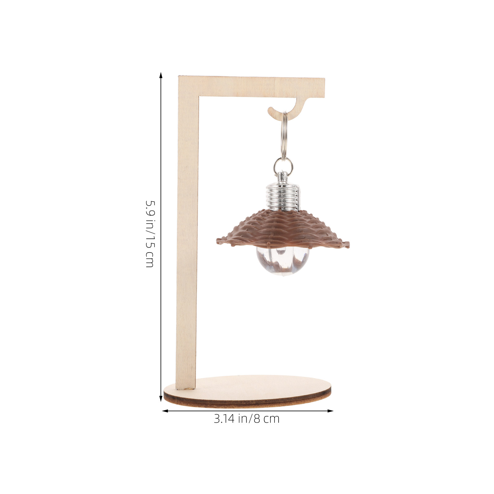 Creative Wooden Desk Lamp Kit  - Art Craft Wood 评论和价格