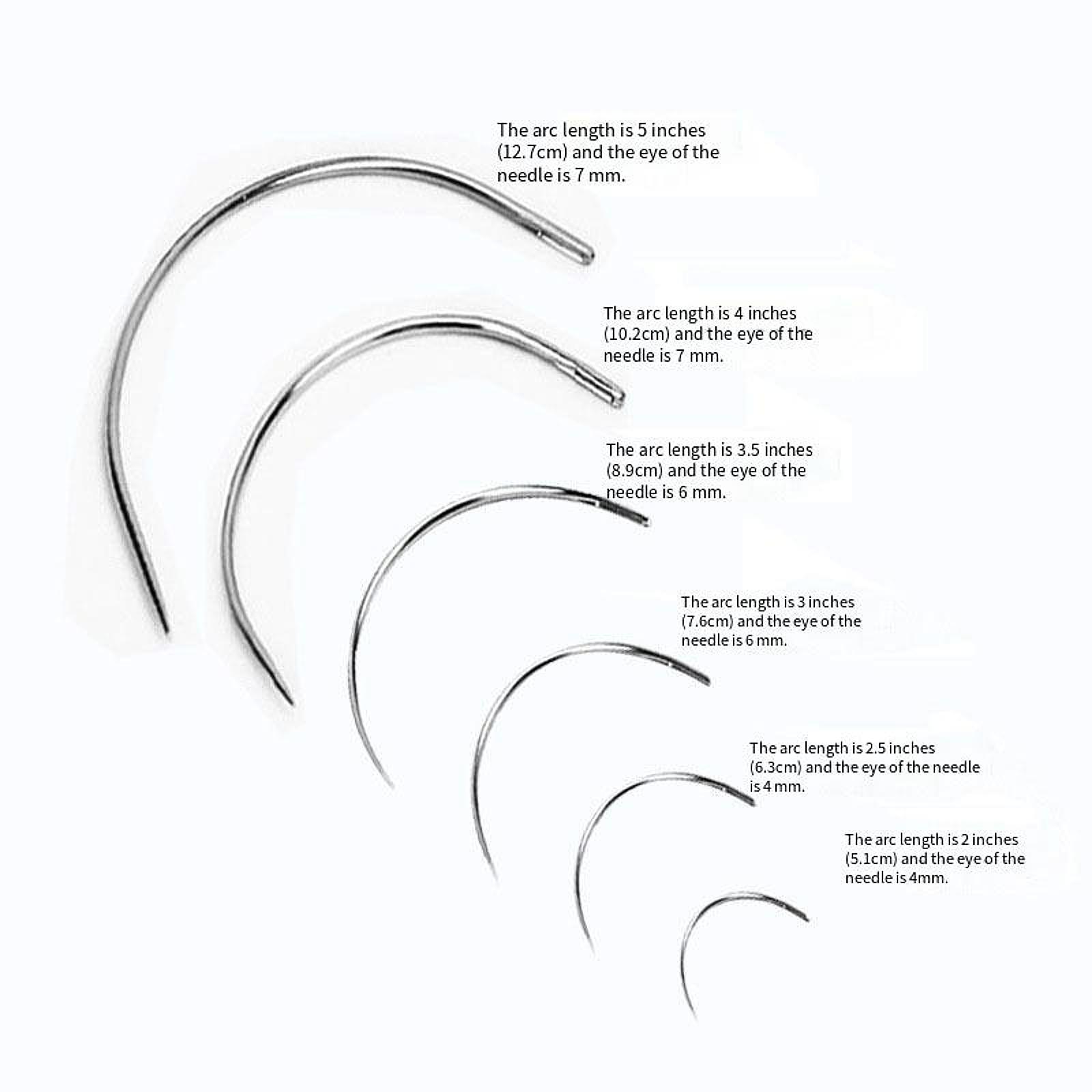 12x Curved Hand Sewing Pins Se - Art Craft Upholstery 评论和价格